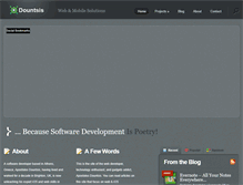 Tablet Screenshot of dountsis.com
